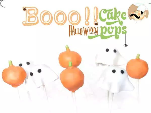 Recept Cakepops - halloween