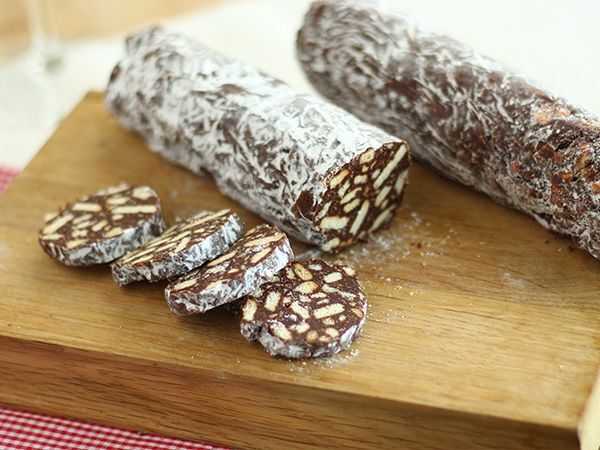 Recept Chokladkorv med choklad