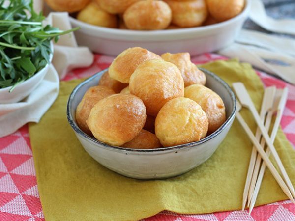 Recept Enkla ostgougères