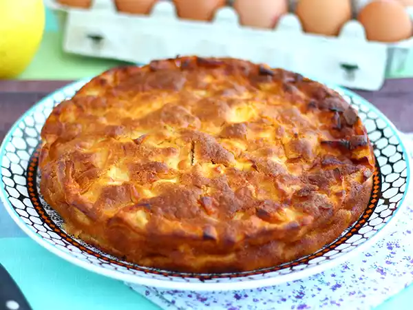 Recept Enkel äppelkaka
