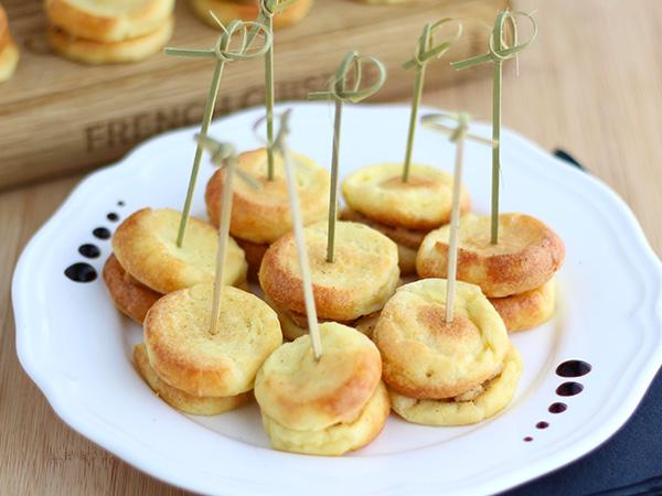 Recept Foie gras-makaroner med queneller