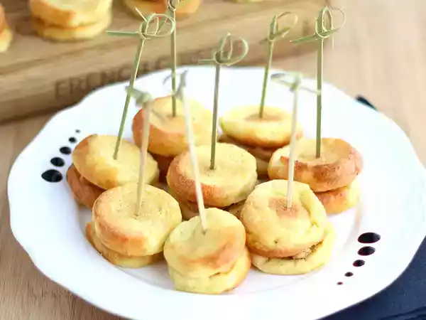 Recept Foie gras-makaroner med queneller