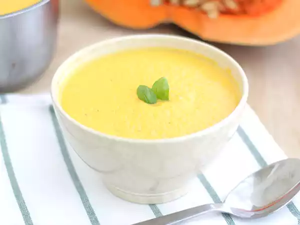 Recept Pumpasoppa med grädde