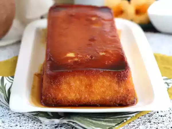 Recept Flan med kokosnöt