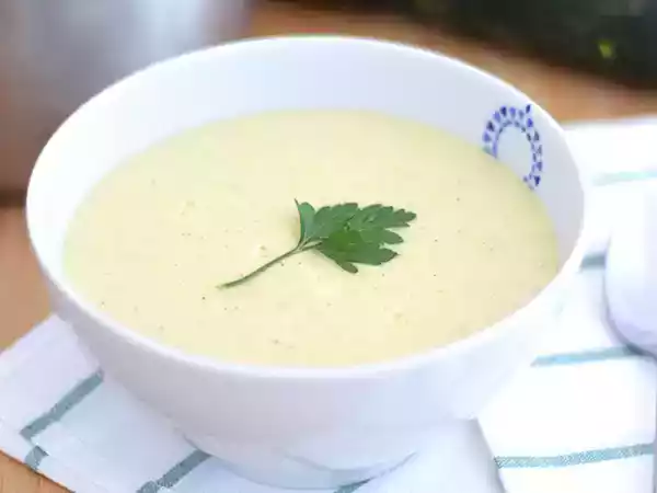 Recept Krämig zucchinisoppa