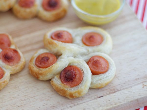 Recept Flikiga blommor med knackis