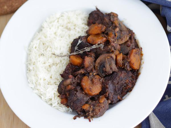 Recept Biff bourguignon