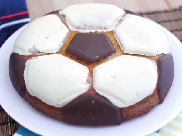 Recept Fotbollstårta