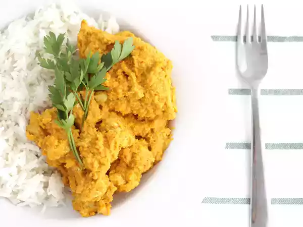 Recept Kycklingcurry med kokosmjölk