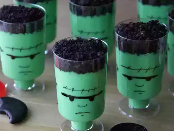 Recept Frankenstein krämer för halloween