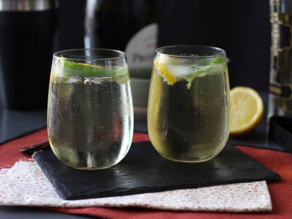 Recept Spritz st-germain med fläderblomslikör, den ultrafräscha cocktailen för sommaren