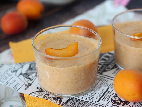 Recept Superenkel aprikosmousse att göra, utan tillagning och med få ingredienser!