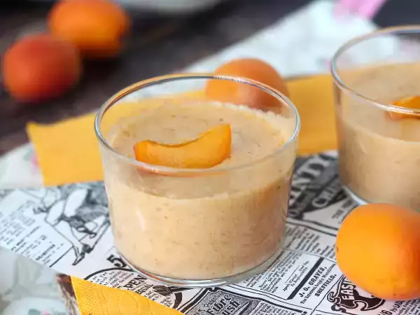 Recept Superenkel aprikosmousse att göra, utan tillagning och med få ingredienser!