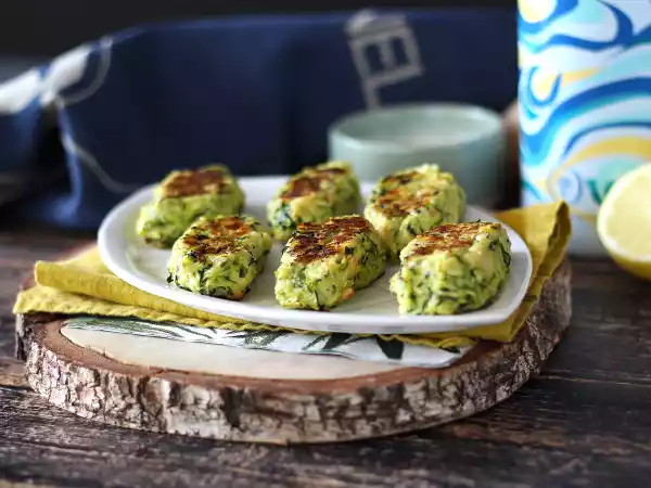 Recept Ugnsbakade zucchinibollar