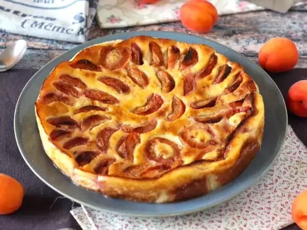 Recept Enkel aprikosclafoutis