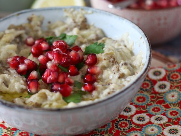 Recept Baba ganoush, den läckra libanesiska aubergineröran
