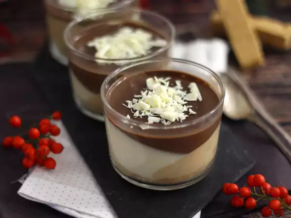 Recept Muggar med choklad och nougat - enkel recept