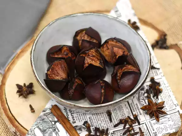 Recept Kokta kastanjer, recept och tillagningstid