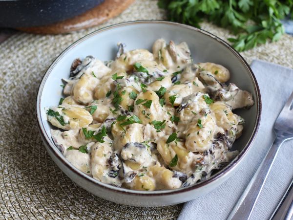 Recept Gnocchi med svamp, en smakrik och enkel rätt att laga