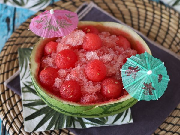 Recept Vattenmelonfrosé: den superuppfriskande granitacocktailen med rosé!
