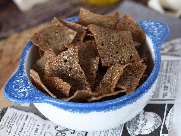 Recept Chips av bovetepannkaka: perfekt som aperitif!