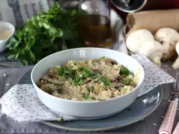 Recept Svamprisotto med cookeo