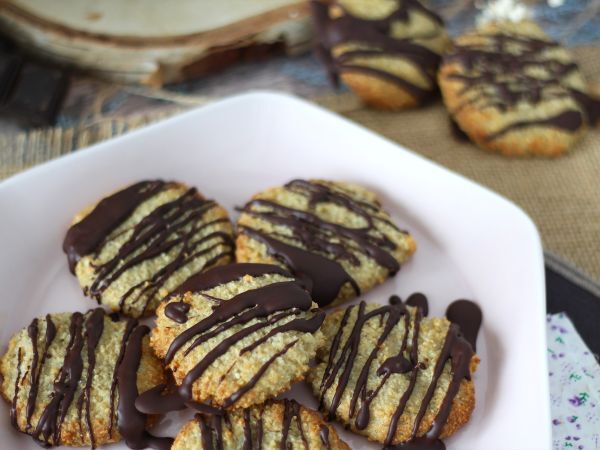 Recept Okara-kex med havre och choklad