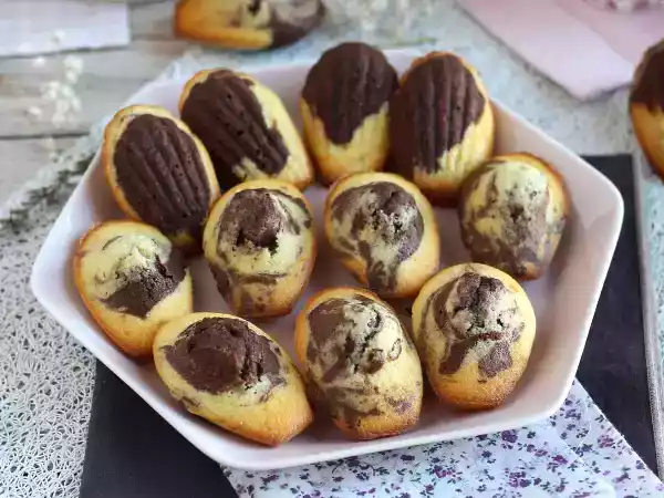 Recept Ett måste prova marmorerade madeleines!