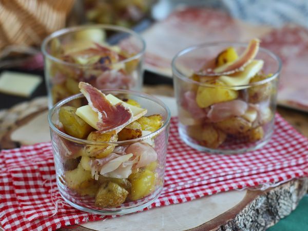 Recept Verriner med raclette (utan apparat): för att njuta även som aperitif