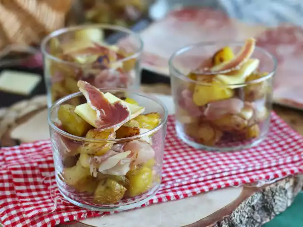 Recept Verriner med raclette (utan apparat): för att njuta även som aperitif