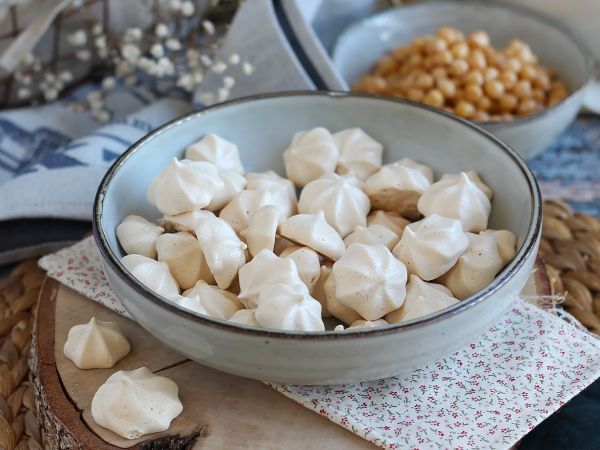 Recept Veganska maränger med aquafaba