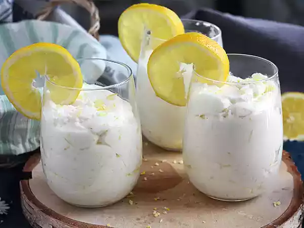 Recept Enkel citronmousse