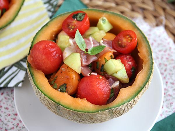 Recept Melonsallad på melon