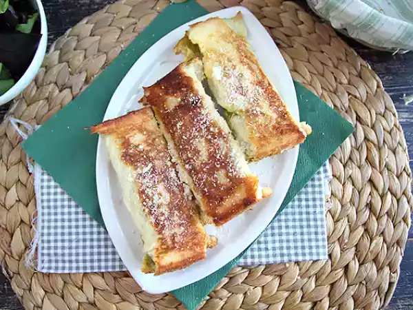 Recept Saltade fattiga riddare med pesto