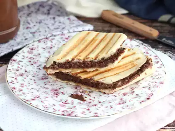 Recept Panini med nutella