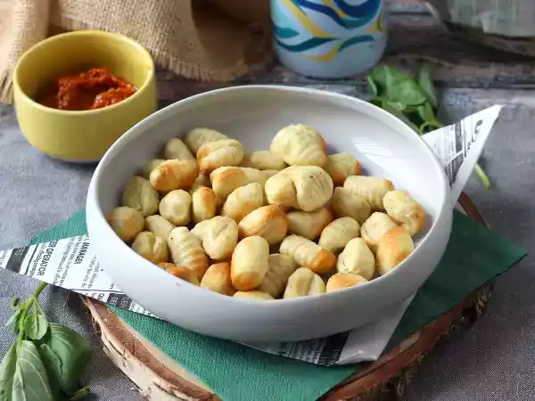 Recept Krispiga och mjuka gnocchi i air fryer klara på bara 10 minuter!