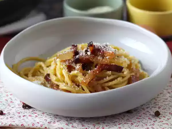 Recept Spaghetti alla carbonara, det äkta italienska receptet!