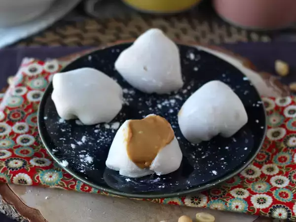 Recept Mochis med jordnötssmör