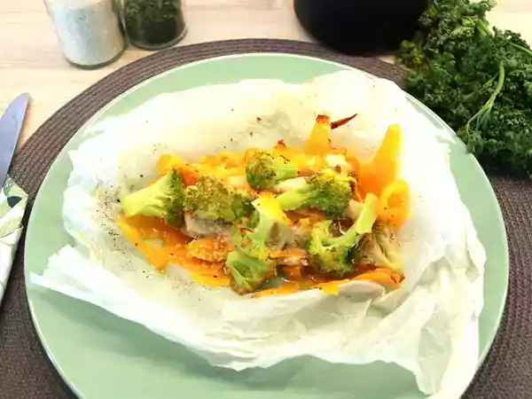 Recept Kyckling i papper (enkelt och nyttigt)