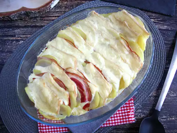 Recept Raclette-gratäng