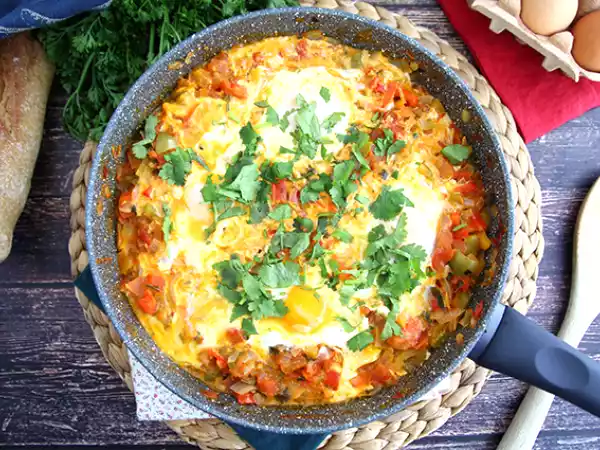 Recept Lätt chakchouka