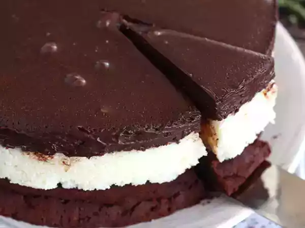 Recept Bounty brownie