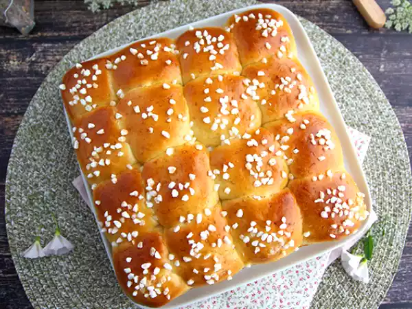 Recept Brioche butchy - brioche utan smör
