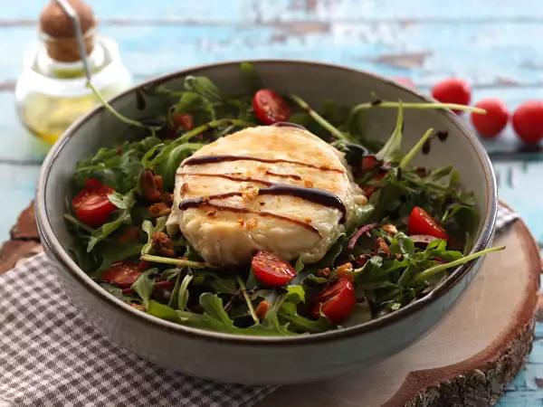Recept Sallad med getost
