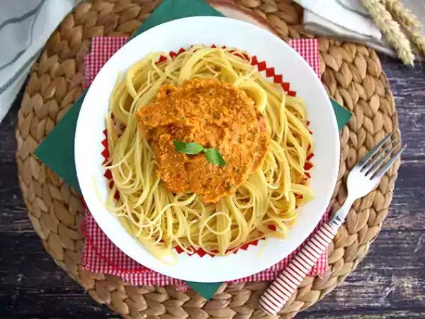 Recept Röd pestosås