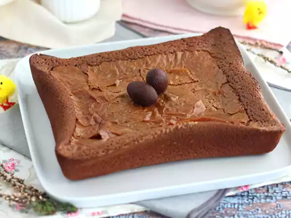 Recept Brownie med överbliven påskchoklad