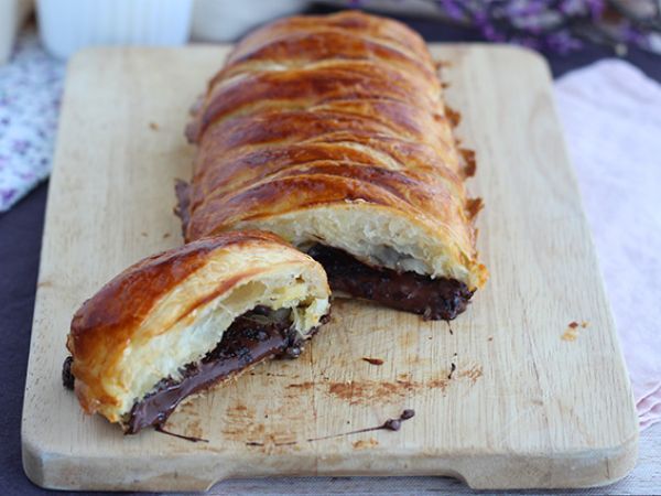 Recept Vävd smördeg med choklad