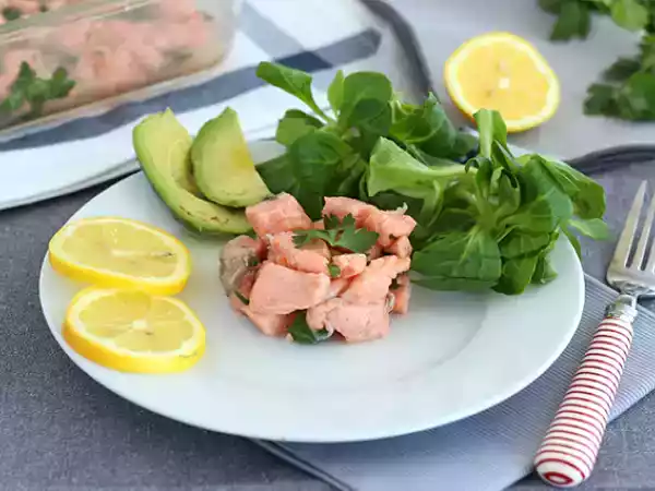 Recept Lax marinerad i citron