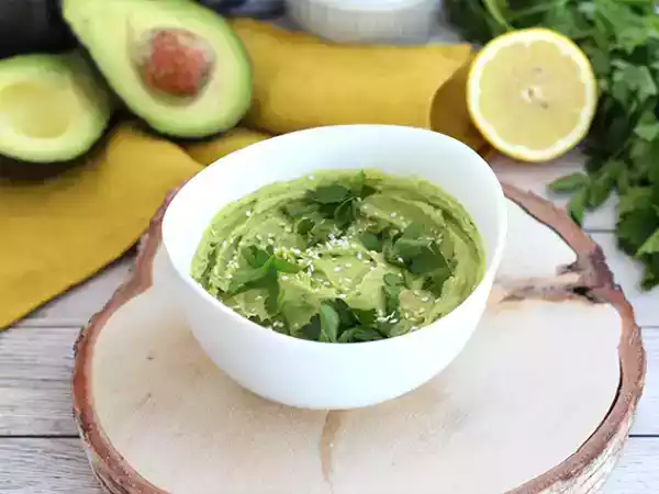 Recept Avokadohummus