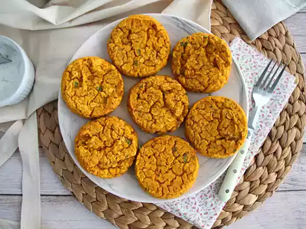 Recept Kakor med korallinser och morötter